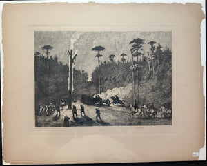 Civil War Illustration: Edwin Forbes, 1876, Plate 16b