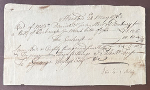 18th century British Merchant/accounting Manuscript.