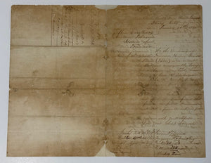 Fascinating letter to future president, then Tennessee Governor, ANDREW JOHNSON