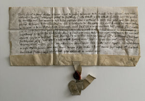 c.1400 MEDIEVAL ENGLISH CHARTER – Henry IV