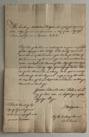 French & Indian War Document