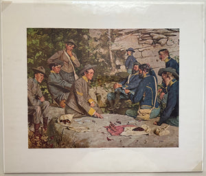 Civil War Illustrations: Gilbert Gaul, c. 1905, Between the Lines