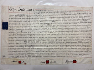 Indenture During Reign Of King George