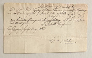 1764 Colonial Pay Order