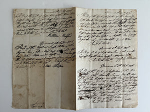 1791 legal bond naming Matthew Mayhew