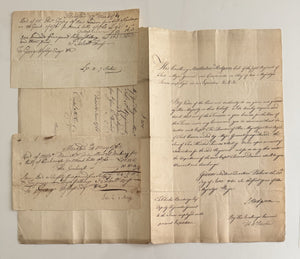 RARE COMPLETE SEVEN YEARS’ WAR FINANCIAL ARCHIVE (1761–1763)