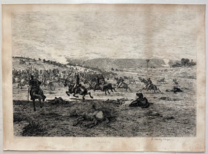 Civil War Illustrations: Edwin Forbes, 1876, Plate 26,31,34 - margins trimmed