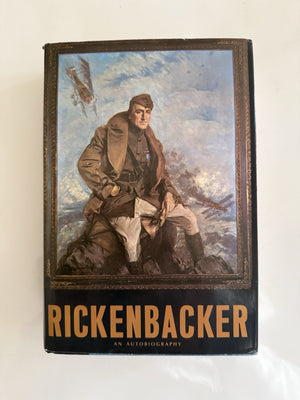 Eddie Rickenbacker Signed First Edition Autobiography With Attribution.