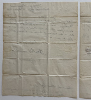 1828 Joseph Anderson Signed Treasury Letter