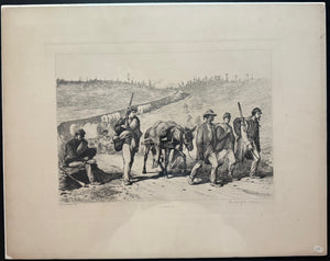 Civil War Illustration: Edwin Forbes, 1876, Plate 18
