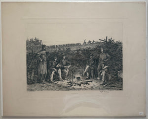 Civil War Illustration: Edwin Forbes, 1876, Plate 12