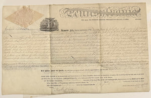 Pennsylvania Land Patent 1829
