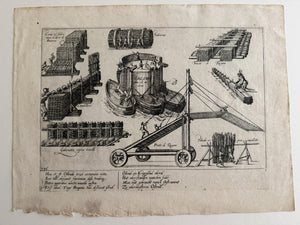 Original Broadside By Master Engraver Hogenberg Circa 1580s