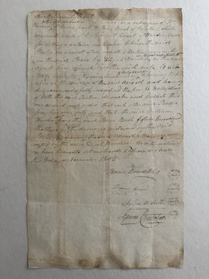 1803 Hardin County Kentucky Frontier Court Manuscript