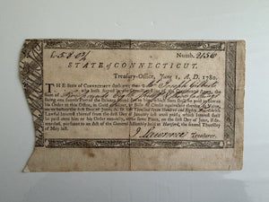 Connecticut Continental Currency Gilbert