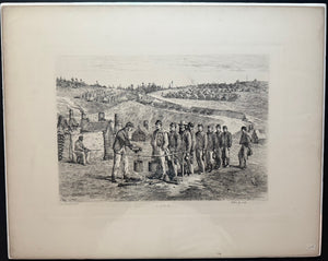 Civil War Illustration: Edwin Forbes, 1876, Plate 20