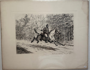 Civil War Illustration: Edwin Forbes, 1876, Plate 11