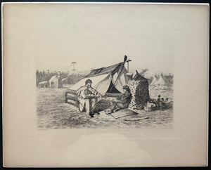 Civil War Illustration: Edwin Forbes, 1876, Plate 24
