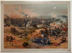 Civil War Illustrations: Thure de Thulstrup, c. 1887, Sheridan's Final Charge...
