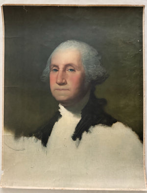 Bicentennial Portrait Of George Washington, Good Condition