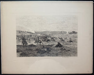 Civil War Illustration: Edwin Forbes, 1876, Plate 26