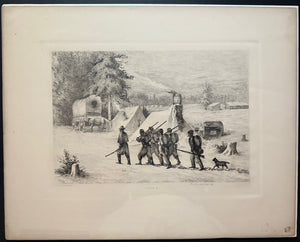 Civil War Illustration: Edwin Forbes, 1876, Plate 15