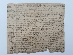 c1780’s George Reed ALS Declaration And Constitution Signer