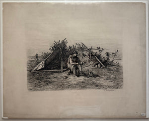 Civil War Illustration: Edwin Forbes, 1876, Plate 9