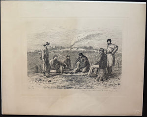 Civil War Illustration: Edwin Forbes, 1876, Plate 35b