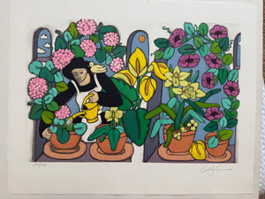 Limited edition art by by Elke Sommer 244/375