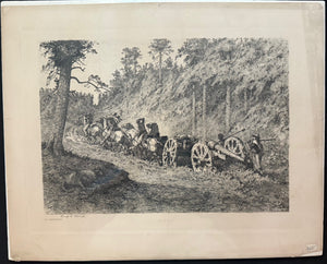 Civil War Illustration: Edwin Forbes, 1876, Plate 3