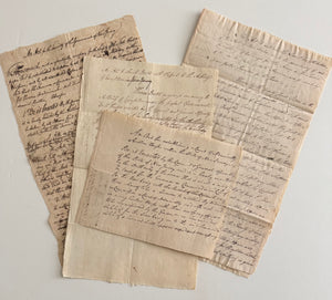 1776 Revolutionary Government of New Jersey: Original Legislative Manuscripts on Quartering Troops, Military Logistics, and Admiralty Jurisdiction