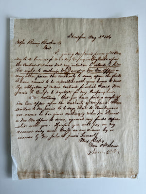 Samuel Colt Autograph Letter Signed – Hartford, Connecticut – August 3, 1861