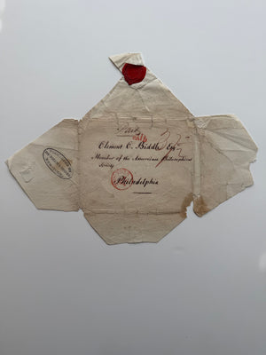 1784–1787 Revolutionary War Era Merchant Ledger – Colonel Clement Biddle – Valley Forge Commissary – First U.S. Marshal – American Philosophical Society