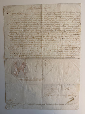 1720s Spanish Colonial Mexico Military Commission — Don Juan, Captain Jacinto de Fuentes — Signed by Juan de Acuña, Marqués de Casafuerte, Viceroy of New Spain