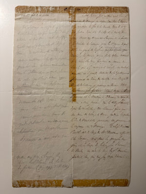 Napoleon, Marengo, and the July 14 Celebrations — French Historical Draft with Pencil Revisions