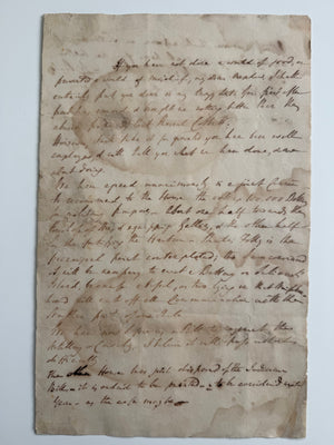 Edward Rutledge, Declaration Signer — Important 1797 Letter on Charleston’s Military Defenses and $100,000 Appropriation