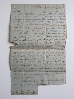 Future General Jacob Brown 1804 Land Archive to Gouverneur Morris—Brownville and St. Lawrence Settlement
