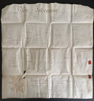 Monumental 1796 Georgia Land Deed — 90,715 Acres — Signed Twice by Huntsville Founder LeRoy Pope, with Thomas Mifflin and Alexander J. Dallas