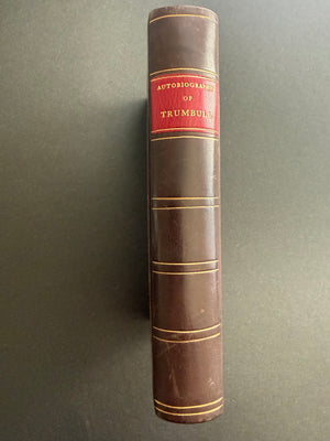 John Trumbull’s 1841 Autobiography with Original 1824 Autograph Note Regarding Washington’s Resignation Painting