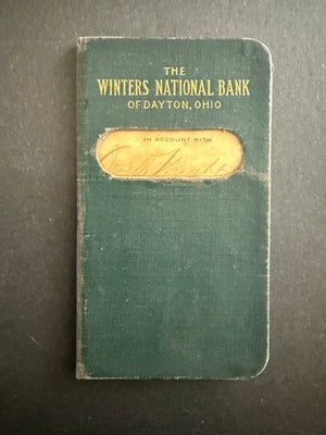 Orville Wright’s Personal Bank Account Book—1931–1948, Ending on the Day of His Death