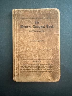 Orville Wright’s Personal Bankbook, 1912–1918—More Than $1.25 Million in Deposits