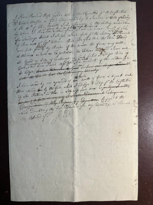 1739 Colonial Philadelphia Merchant’s Correspondence — Fur Trade, Shipping & a Disputed Legal Release