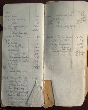 Wright Brothers / Orville Wright Cash-Disbursement Ledger, 1909–1928